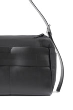 画像をギャラリービューアに読み込む, (FEL32262B0004) F/CE. TECH LEATHER SHOULDER DUFFLE BAG (BLACK)