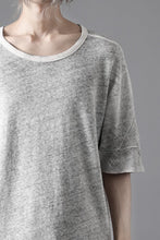 Load image into Gallery viewer, thom/krom SLIM FIT SHORT SLEEVE TEE / LINEN COTTON JERSEY (CREAM T10)