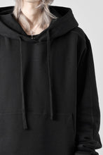 画像をギャラリービューアに読み込む, thom/krom SWEAT HOODIE PARKA / ORGANIC FRENCH TERRY (BLACK)