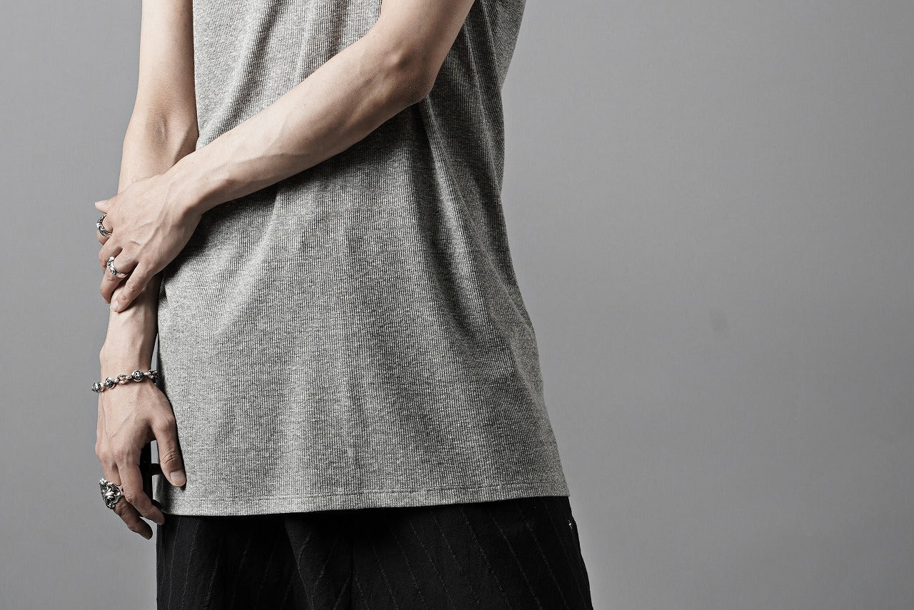N/07 MINIMAL TANK TOP / MVS SPIRAL TELECO (HEATHER)