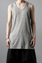 画像をギャラリービューアに読み込む, N/07 MINIMAL TANK TOP / MVS SPIRAL TELECO (HEATHER)
