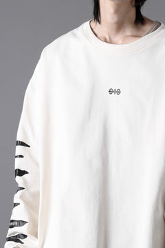 画像をギャラリービューアに読み込む, A.F ARTEFACT HEAVY WEIGHT C/JERSEY LS TOPS / PRINT TYPE-B (IVORY)