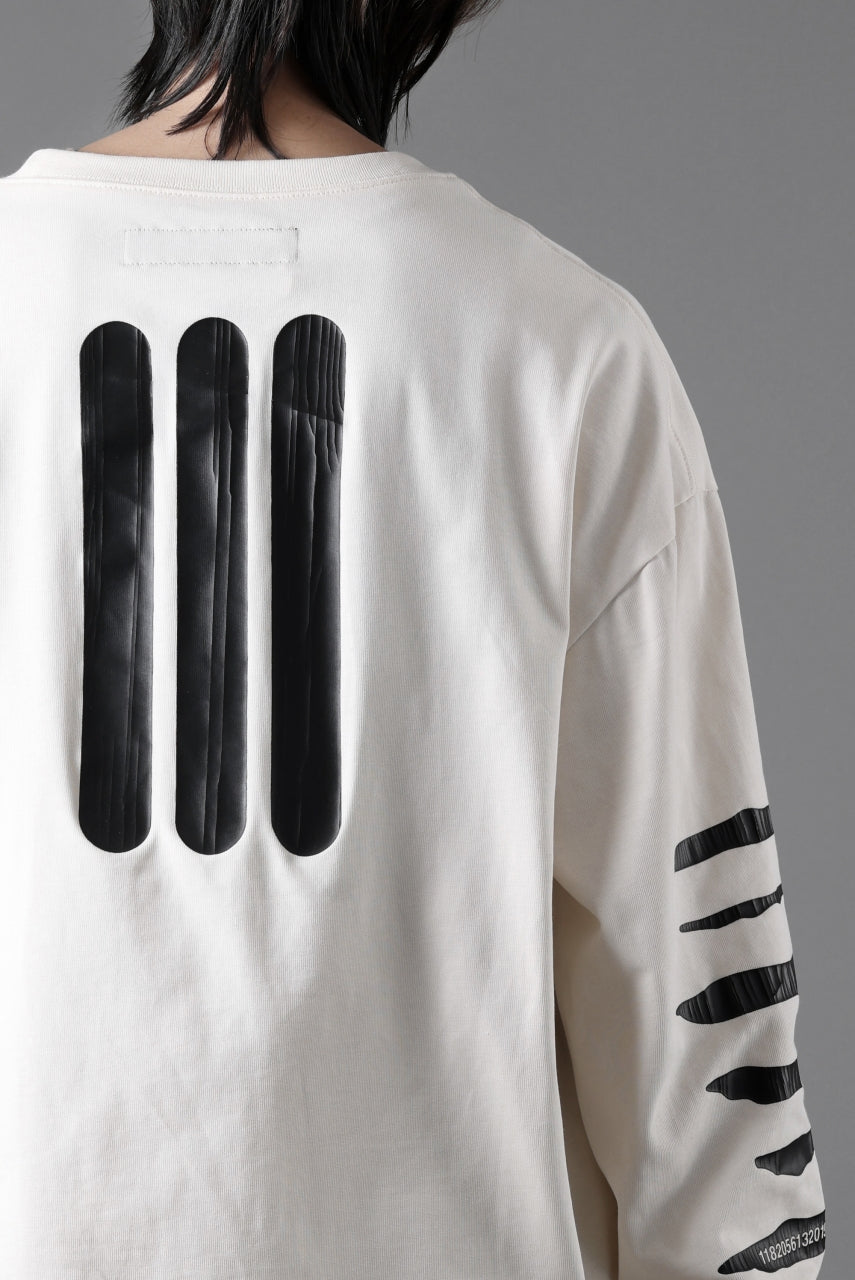 画像をギャラリービューアに読み込む, A.F ARTEFACT HEAVY WEIGHT C/JERSEY LS TOPS / PRINT TYPE-B (IVORY)