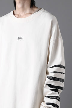 画像をギャラリービューアに読み込む, A.F ARTEFACT HEAVY WEIGHT C/JERSEY LS TOPS / PRINT TYPE-B (IVORY)
