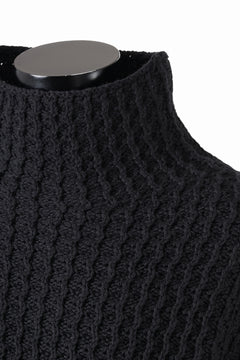 画像をギャラリービューアに読み込む, forme d&#39;expression Chunky Ribbed Knit Sweater (Black)