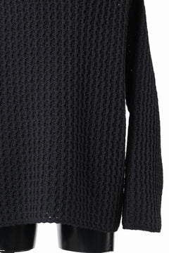 画像をギャラリービューアに読み込む, forme d&#39;expression Chunky Ribbed Knit Sweater (Black)