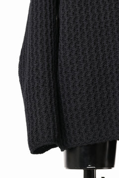 画像をギャラリービューアに読み込む, forme d&#39;expression Chunky Ribbed Knit Sweater (Black)