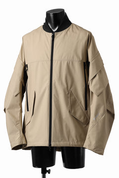 Load image into Gallery viewer, D-VEC x ALMOSTBLACK MA-1 BLOUSON / WINDSTOPPER BY GORE-TEX LABS 3L S.R.G. (BEIGE)