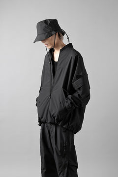 Load image into Gallery viewer, D-VEC x ALMOSTBLACK MA-1 BLOUSON / WINDSTOPPER BY GORE-TEX LABS 3L S.R.G. (BLACK)
