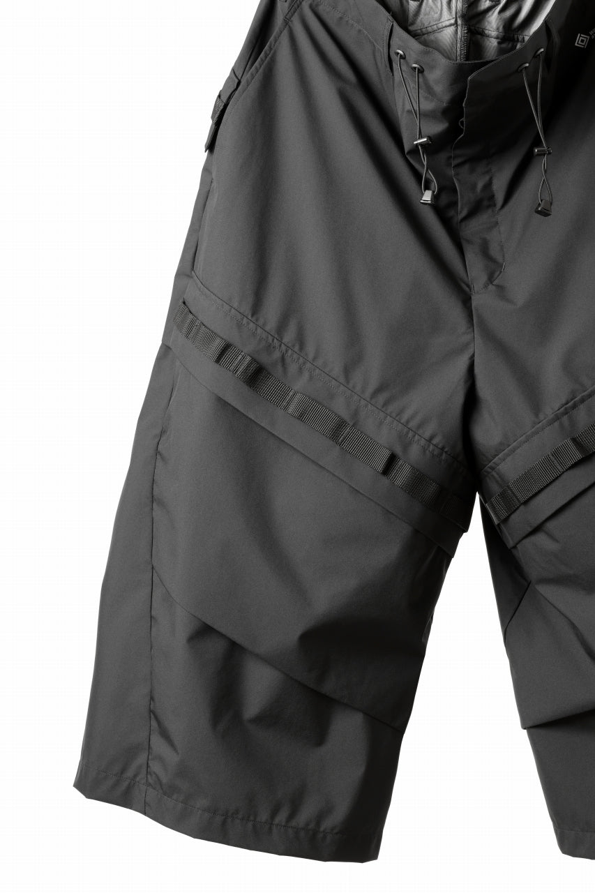 D-VEC x ALMOSTBLACK FISHING SHORT TROUSERS / WINDSTOPPER BY GORE 