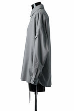 Load image into Gallery viewer, D-VEC CONVERTIBLE L/S SHIRT / STRETCH TAFFETA (GREY)