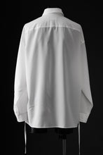 画像をギャラリービューアに読み込む, D-VEC CONVERTIBLE L/S SHIRT / STRETCH TAFFETA (MIGAL WHITE)