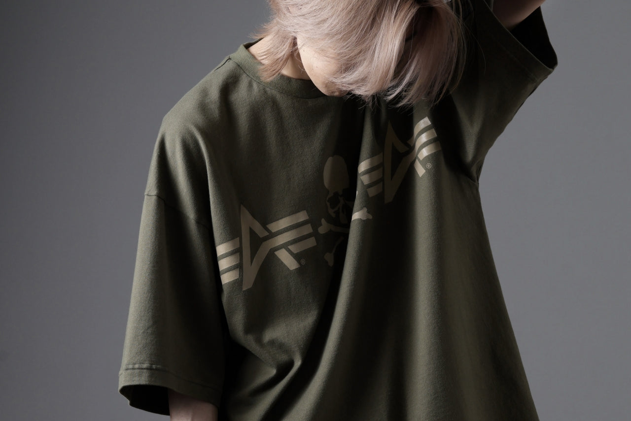 MASTERMIND WORLD x ALPHA INDUSTRIES CIGER POCKET TEE (OLIVE)