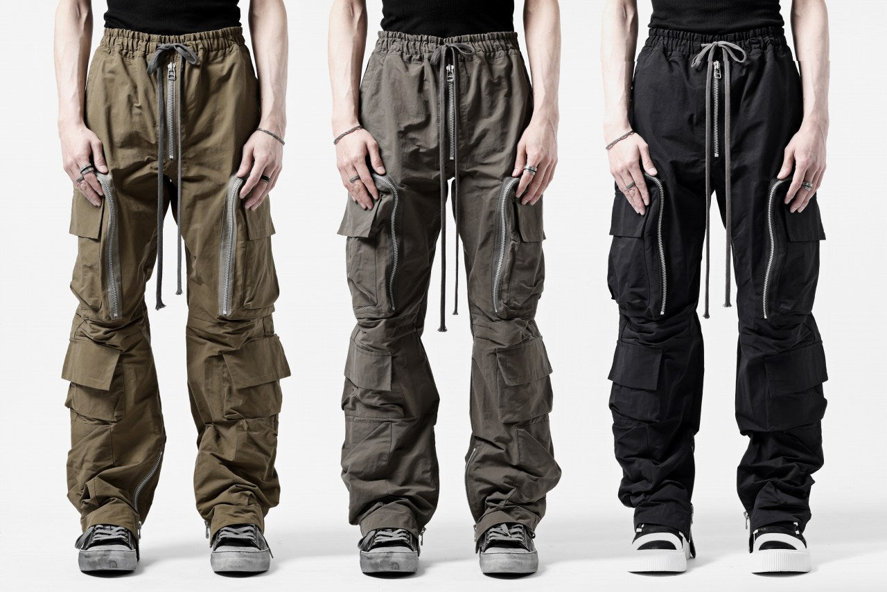 A.F ARTEFACT RADICAL-ZIP FIELD PANTS (BEIGE)