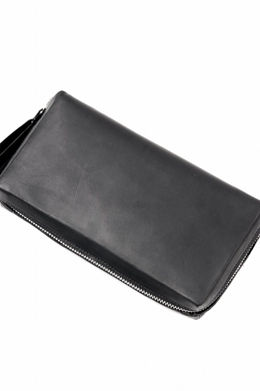 m.a+ zipped extra large wallet / W11LZZ/VA1,5 (BLACK)