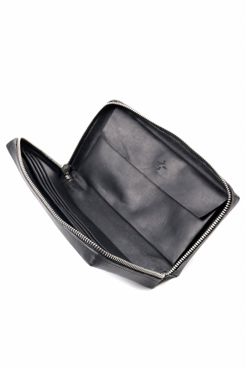 m.a+ zipped extra large wallet / W11LZZ/VA1,5 (BLACK)