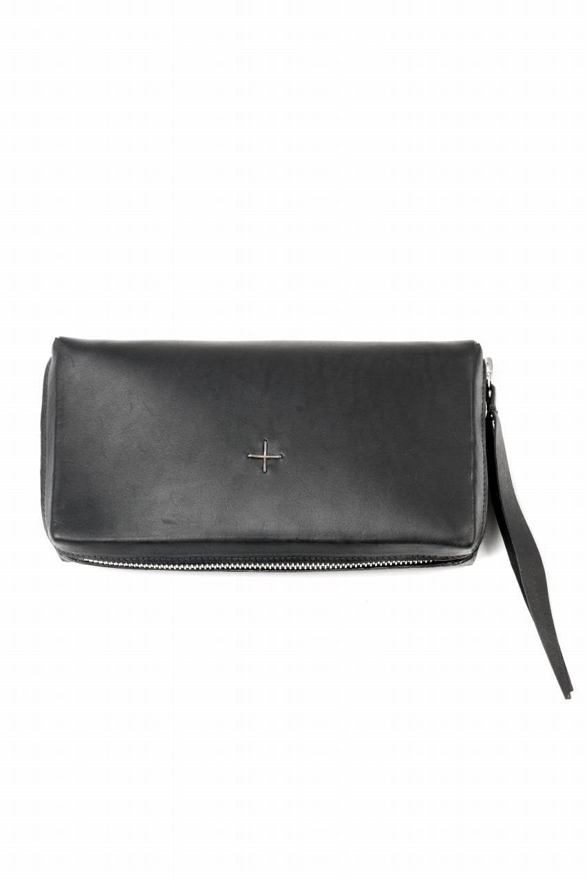 m.a+ zipped extra large wallet / W11LZZ/VA1,5 (BLACK)