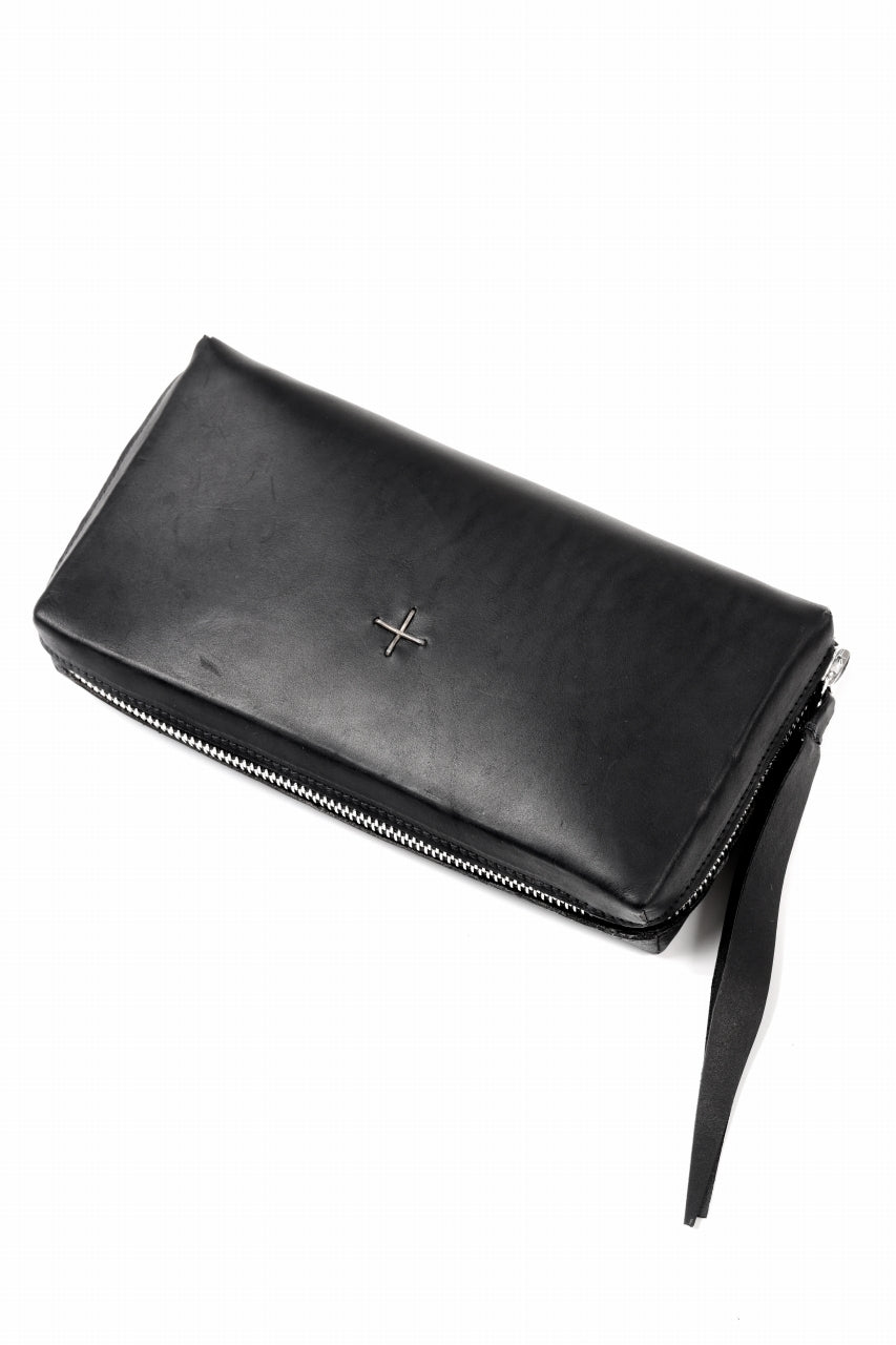 Load image into Gallery viewer, m.a+ zipped extra large wallet / W11LZZ/VA1,5 (BLACK)