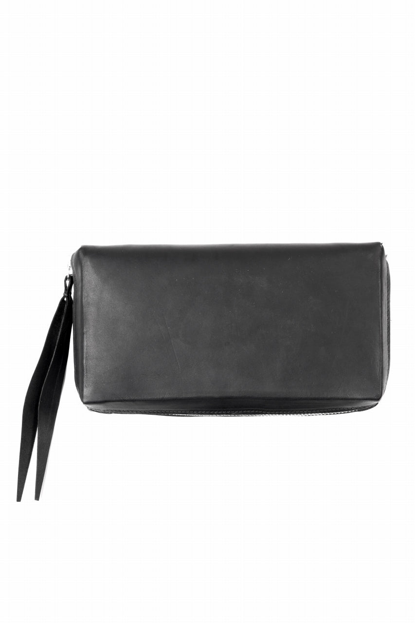 m.a+ zipped extra large wallet / W11LZZ/VA1,5 (BLACK)