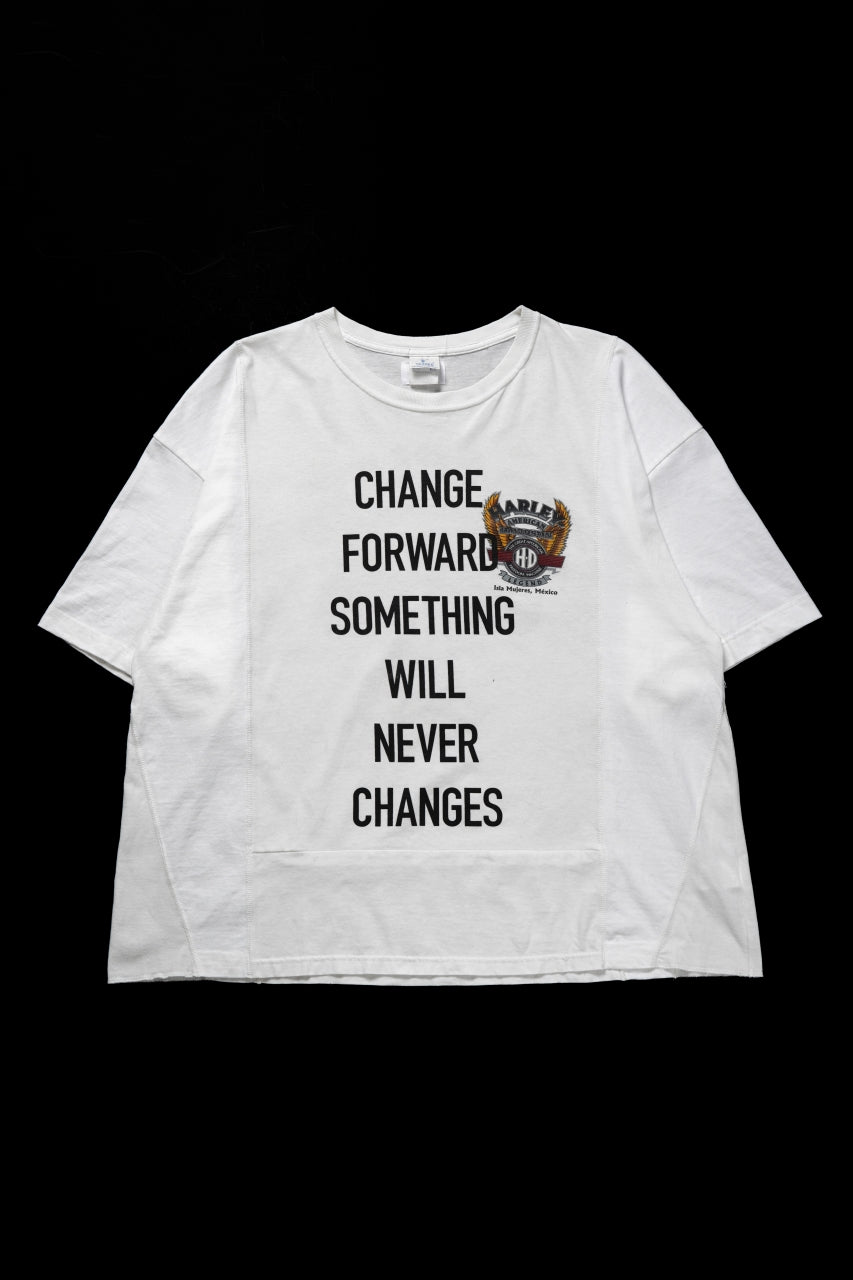 チェンジーズ　changes リメイクバンドTシャツ サイズフリー CHANGES チェンジーズ / REMAKE L/S TEE-03 リメイクL/STEE