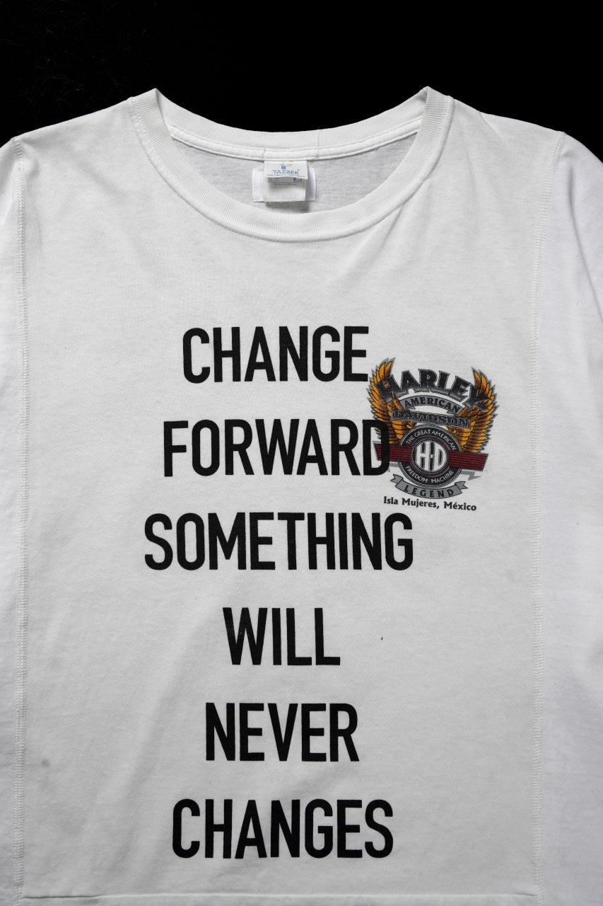 CHANGES exclusive VINTAGE REMAKE SHORT SLEEVE TEE (WHITE #B