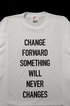 Load image into Gallery viewer, CHANGES exclusive VINTAGE REMAKE SHORT SLEEVE TEE (WHITE #E)