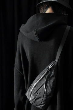 Load image into Gallery viewer, werkschwarz FANNY WAIST BAG / ROUGH WASHED NYLON (BLACK)