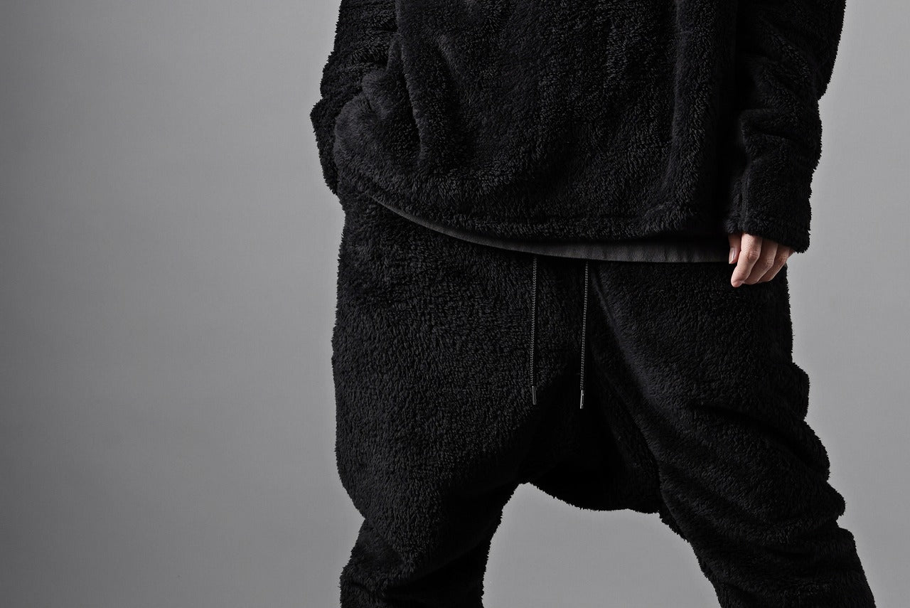 N/07 exclusive BOA FLEECE JODHPURS PANTS feat. A.F ARTEFACT (BLACK)