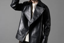 画像をギャラリービューアに読み込む, ierib exclusive Jean Coat-Blouson / Horse Nubuck Leather (BLACK)