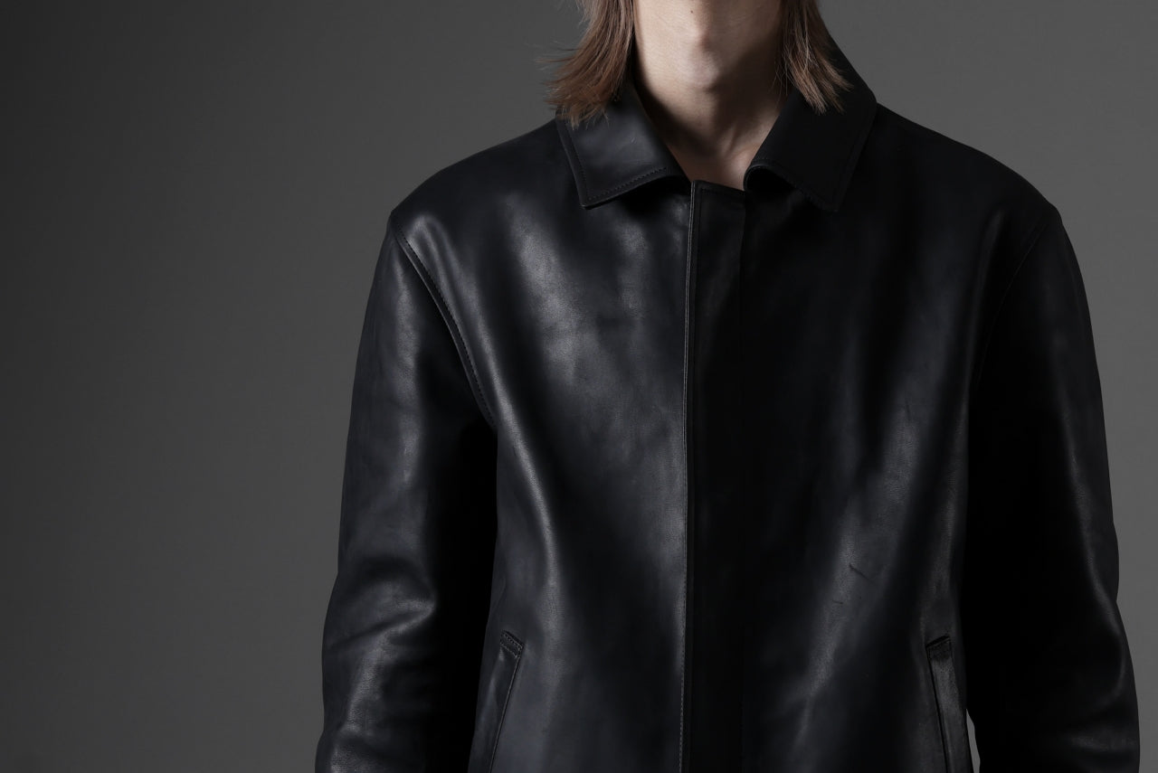 ierib exclusive Lukas Jacket / Horse Nubuck Leather (BLACK)