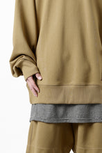 Load image into Gallery viewer, Y-3 Yohji Yamamoto CREW NECK SWEAT TOP / FRENCH TERRY (MESA)