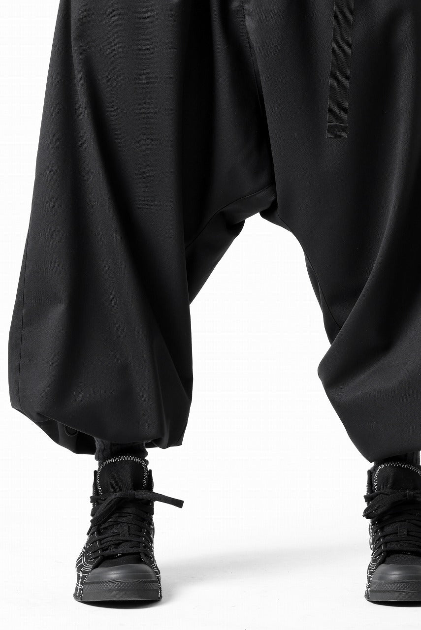 Y-3 Yohji Yamamoto REFIND WOOL PANTS (BLACK)