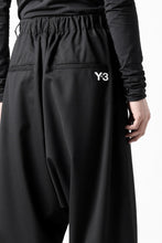 Load image into Gallery viewer, Y-3 Yohji Yamamoto REFIND WOOL PANTS (BLACK)