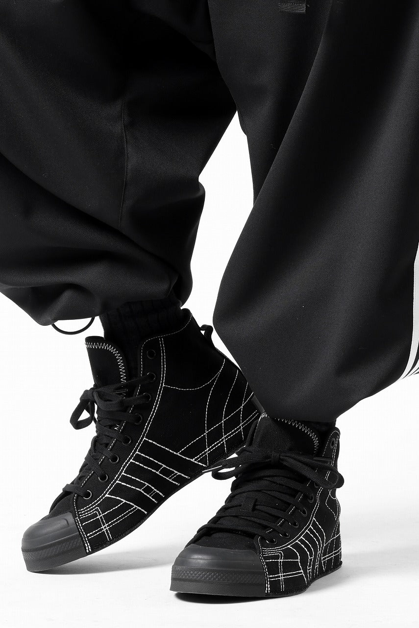 Y-3 Yohji Yamamoto REFIND WOOL PANTS (BLACK)