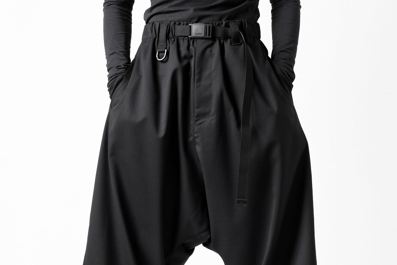 Y-3 Yohji Yamamoto REFIND WOOL PANTS (BLACK)