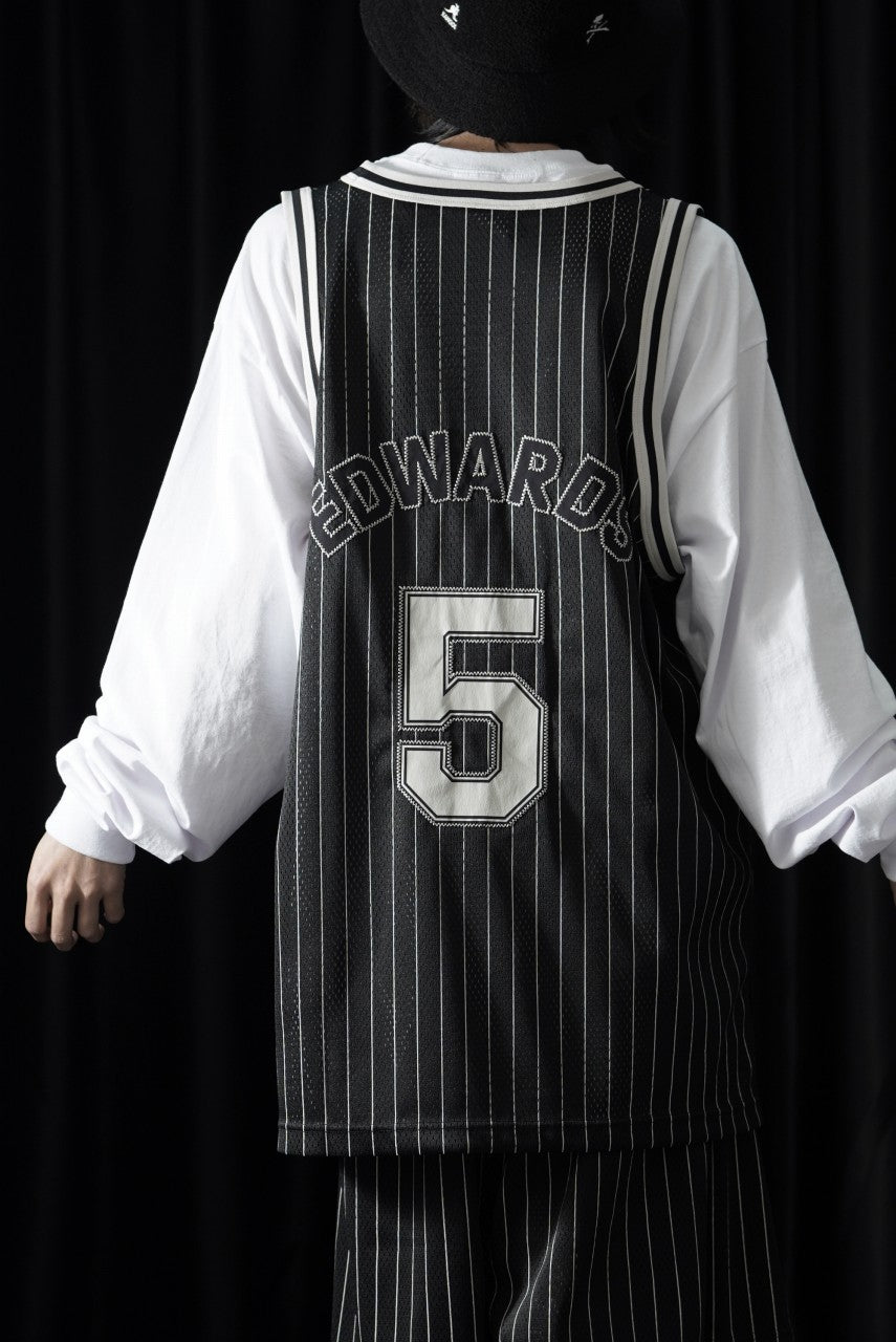 画像をギャラリービューアに読み込む, Y-3 Yohji Yamamoto ELITE 5 BASKETBALL GAME JERSEY TOP (BLACK)