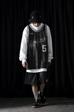 画像をギャラリービューアに読み込む, Y-3 Yohji Yamamoto ELITE 5 BASKETBALL GAME JERSEY TOP (BLACK)