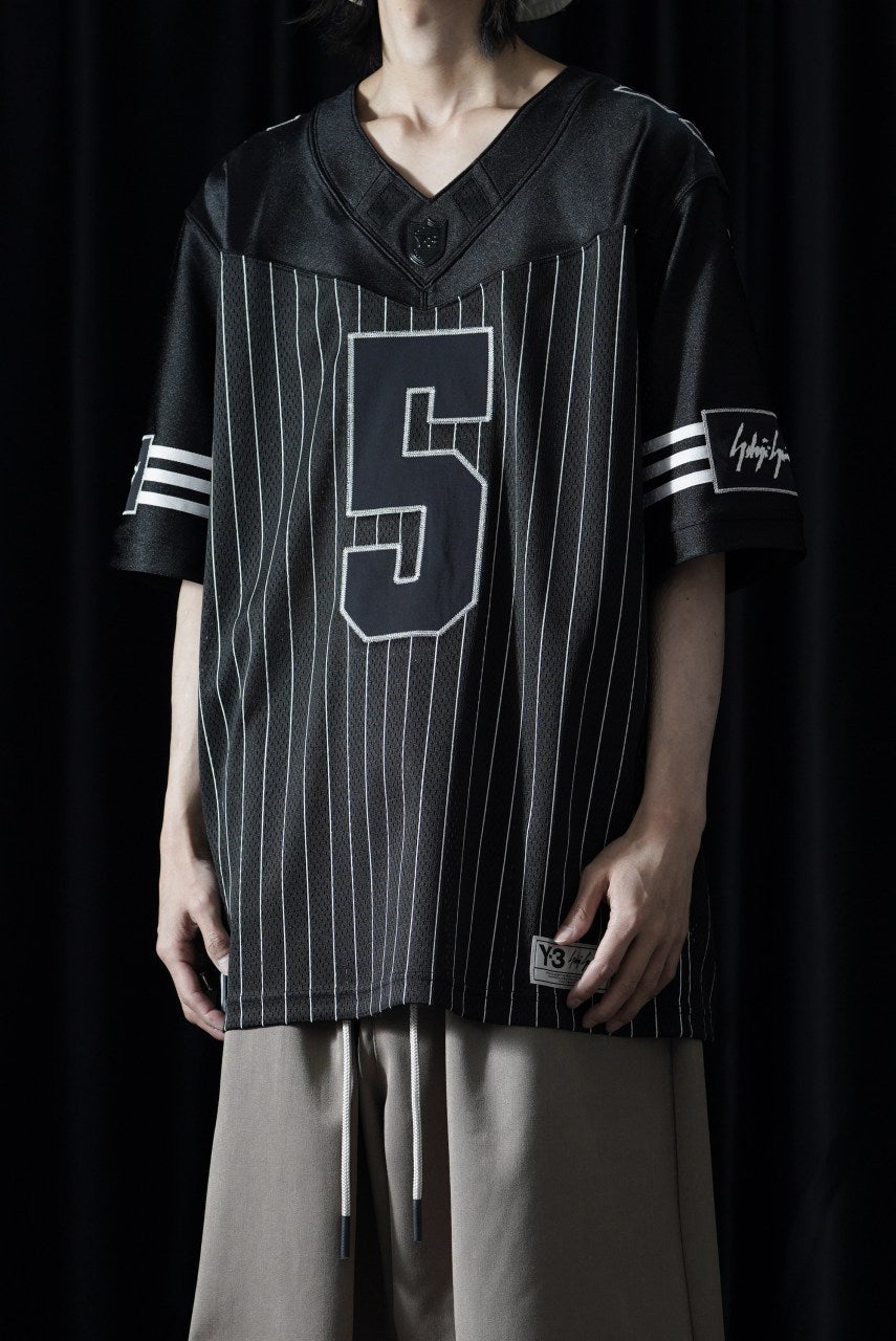 Load image into Gallery viewer, Y-3 Yohji Yamamoto ELITE 5 AMERICAN FOOTBALL JERSEY TOP (BLACK)