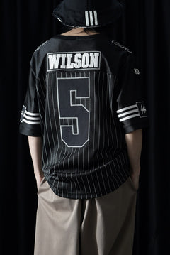 Load image into Gallery viewer, Y-3 Yohji Yamamoto ELITE 5 AMERICAN FOOTBALL JERSEY TOP (BLACK)