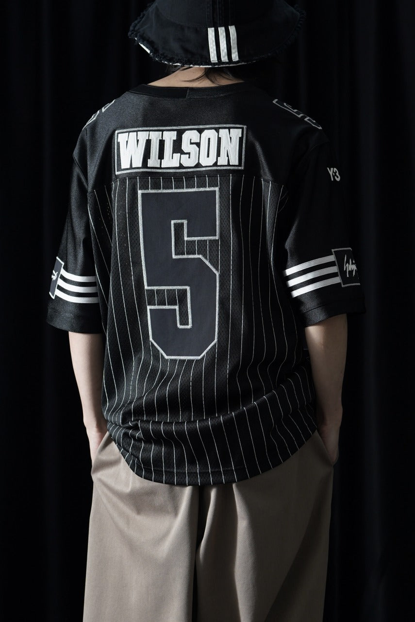 Load image into Gallery viewer, Y-3 Yohji Yamamoto ELITE 5 AMERICAN FOOTBALL JERSEY TOP (BLACK)