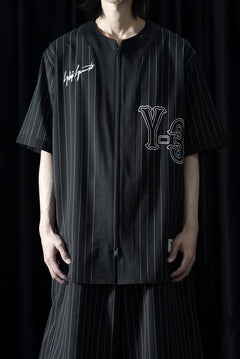 Load image into Gallery viewer, Y-3 Yohji Yamamoto ELITE 5 ZIP BASEBALL SHIRT (BLACK)