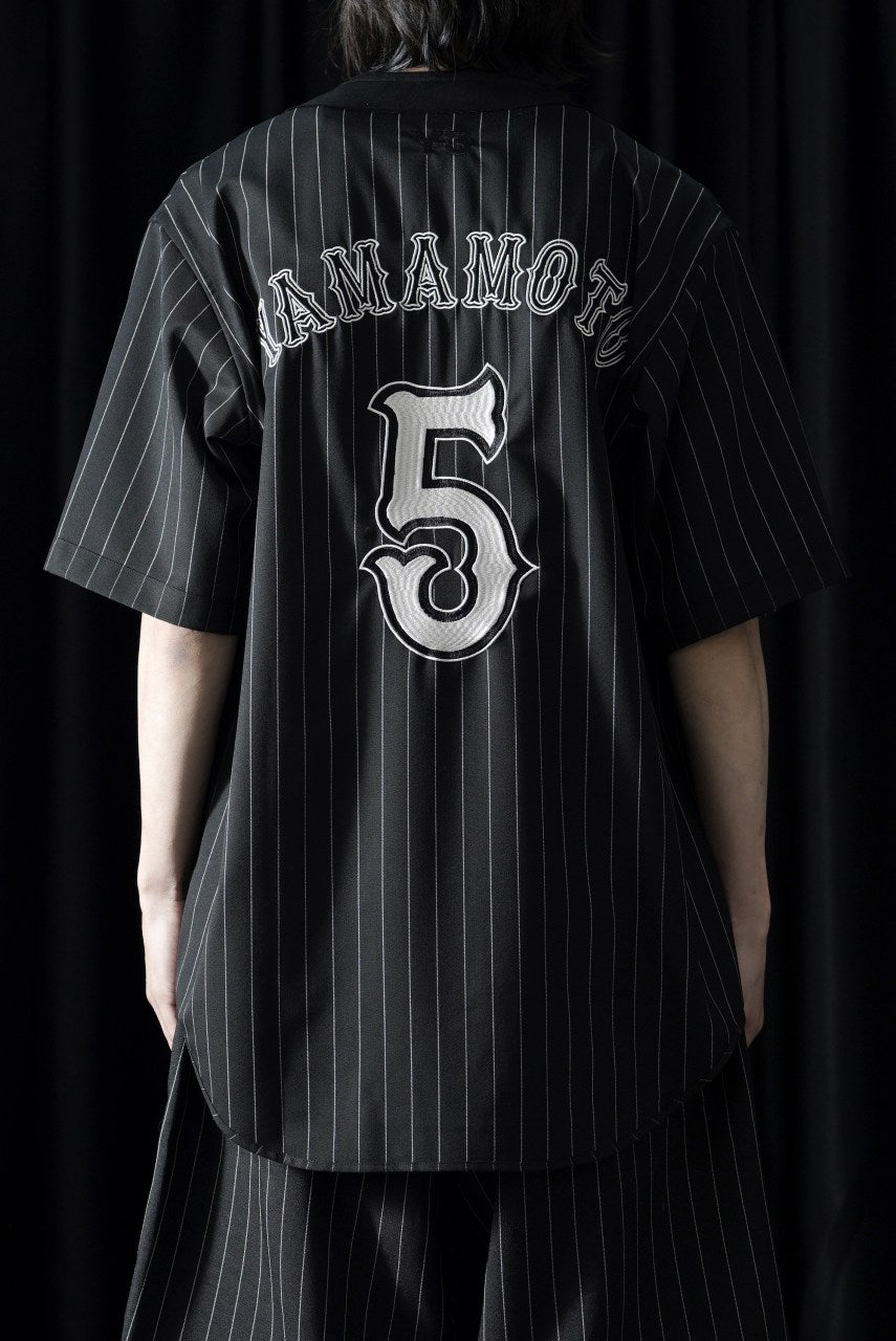 Load image into Gallery viewer, Y-3 Yohji Yamamoto ELITE 5 ZIP BASEBALL SHIRT (BLACK)