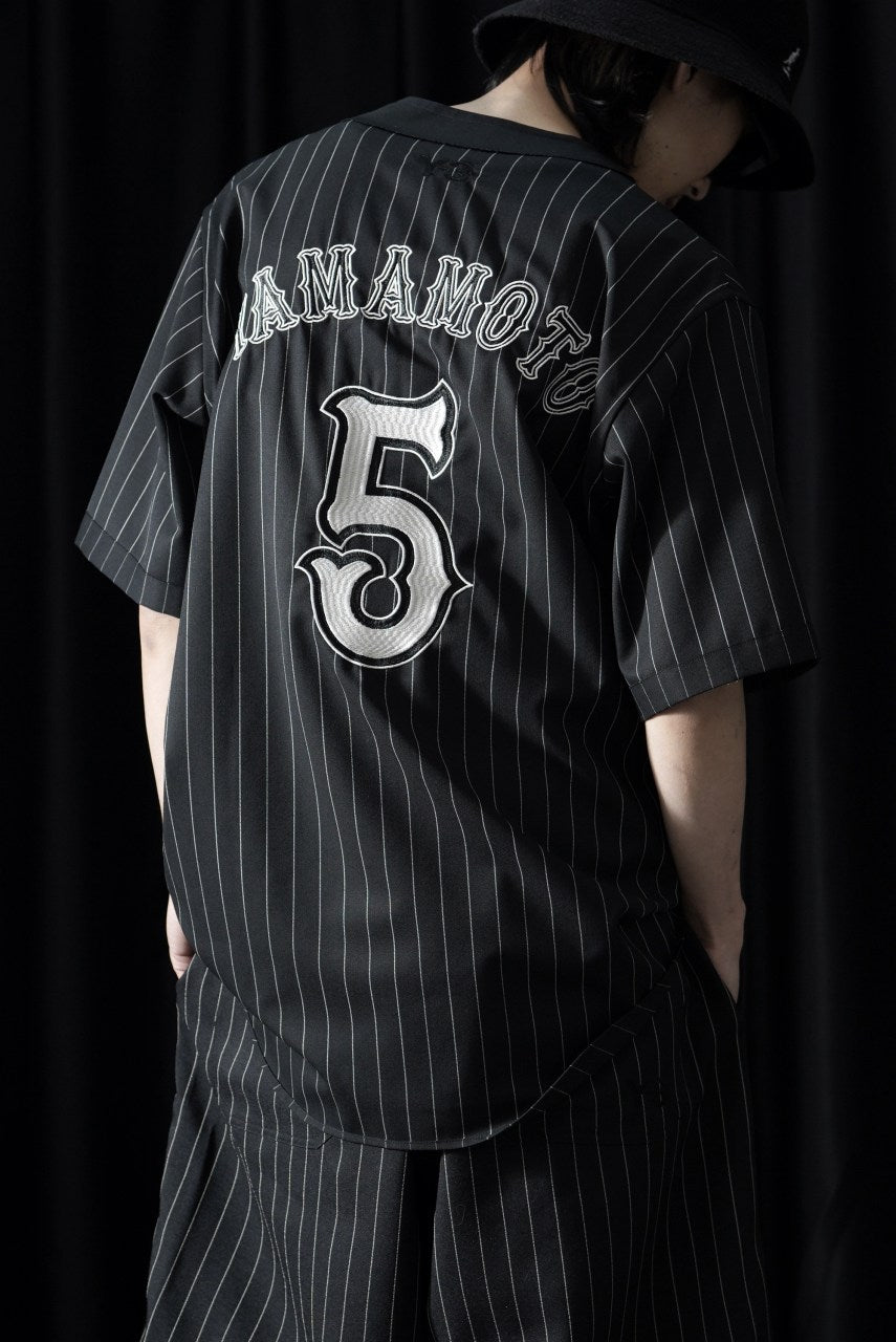 Y-3 Yohji Yamamoto ELITE 5 ZIP BASEBALL SHIRT (BLACK)