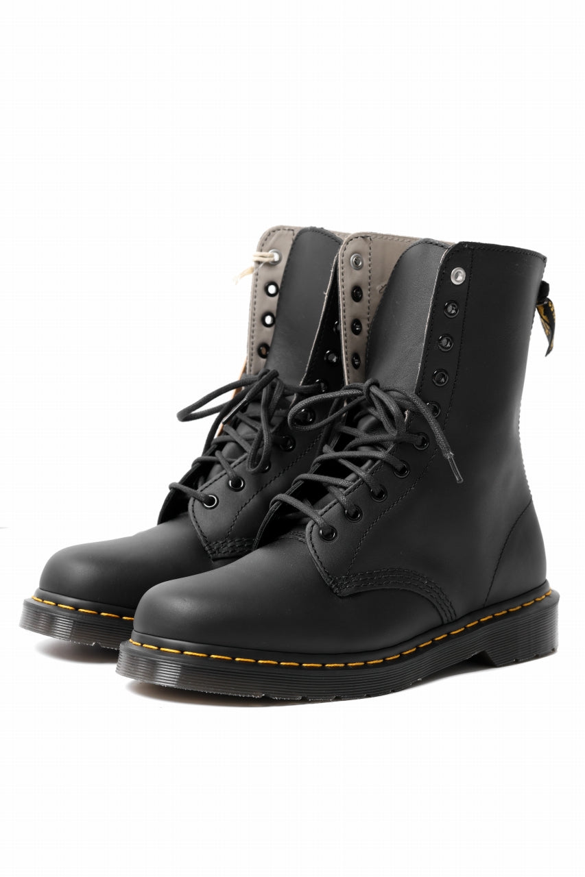 UK7ヒール高さDr.Martens × Y's 10EYES BACK ZIP BOOTS 10ホール