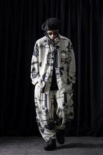 画像をギャラリービューアに読み込む, YUTA MATSUOKA classic shirt / antique wagon print (ecru/print)