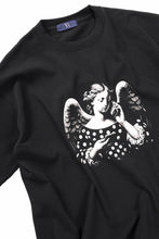 画像をギャラリービューアに読み込む, Y&#39;s.... ANGEL PRINT T SHIRT A (BLACK)