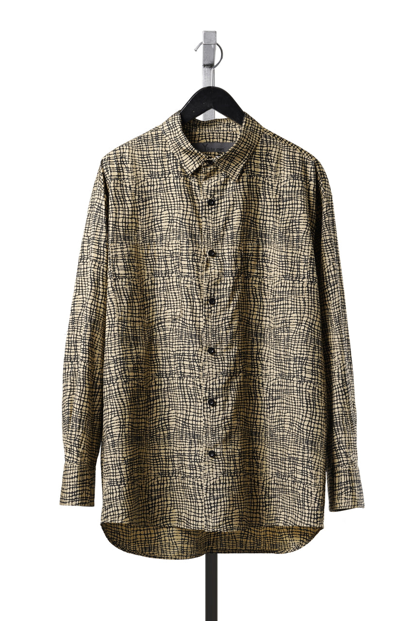 画像をギャラリービューアに読み込む, Y's for men × MASSES NATIVE BLOUSE SHIRT (BEIGE)