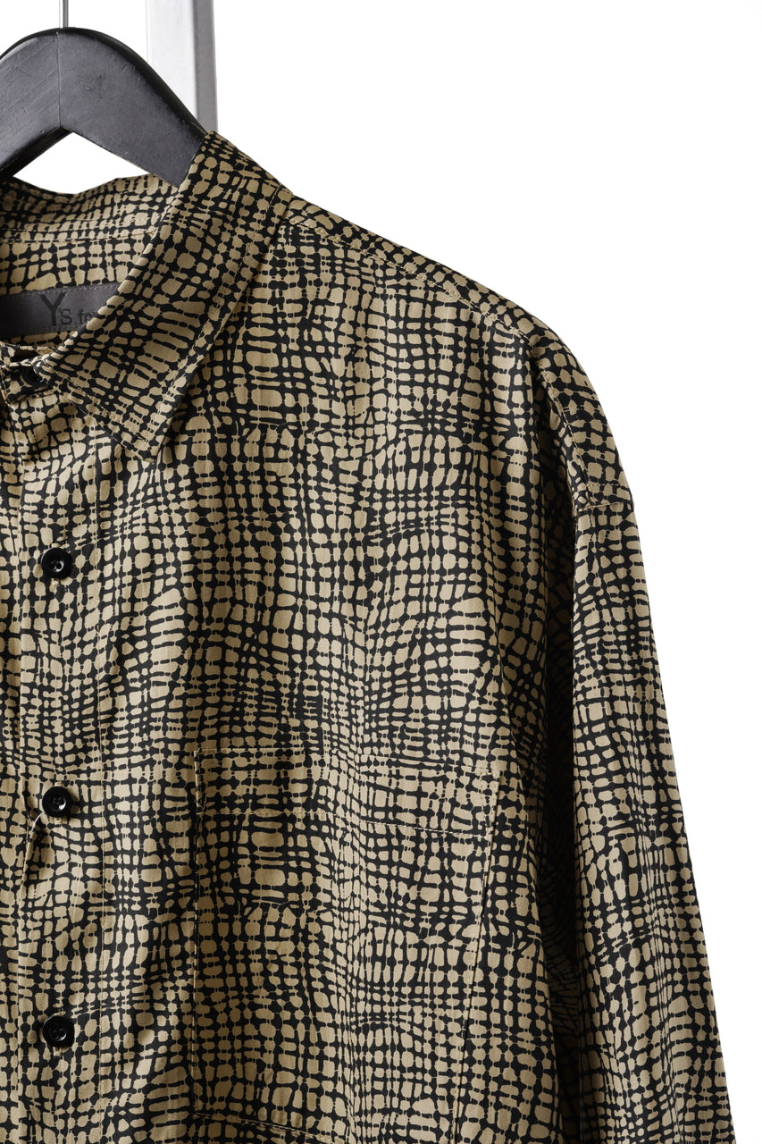 画像をギャラリービューアに読み込む, Y's for men × MASSES NATIVE BLOUSE SHIRT (BEIGE)