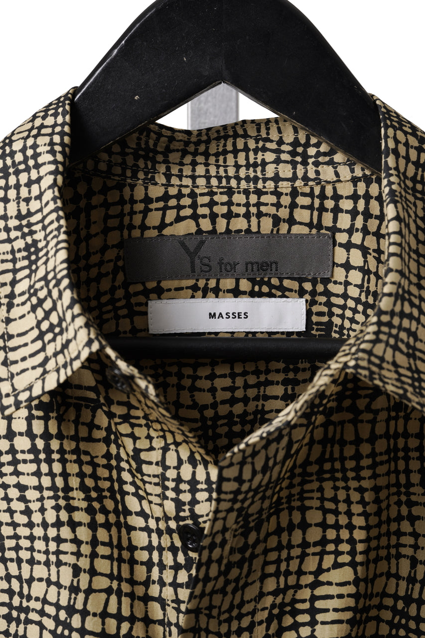 画像をギャラリービューアに読み込む, Y's for men × MASSES NATIVE BLOUSE SHIRT (BEIGE)