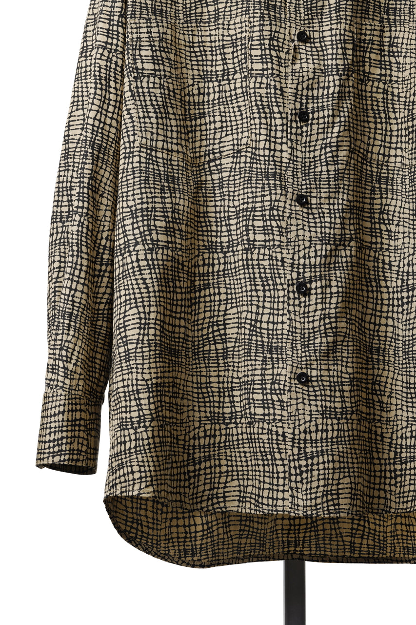 画像をギャラリービューアに読み込む, Y's for men × MASSES NATIVE BLOUSE SHIRT (BEIGE)